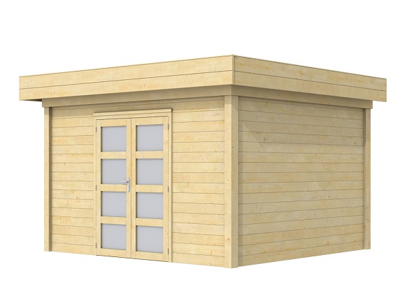 Blokhut Parelhoen 400x300 cm afbeelding