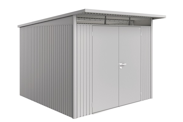 Biohort Metalen tuinhuis AvantGarde A7 260x260x218 cm met dubbele deur afbeelding