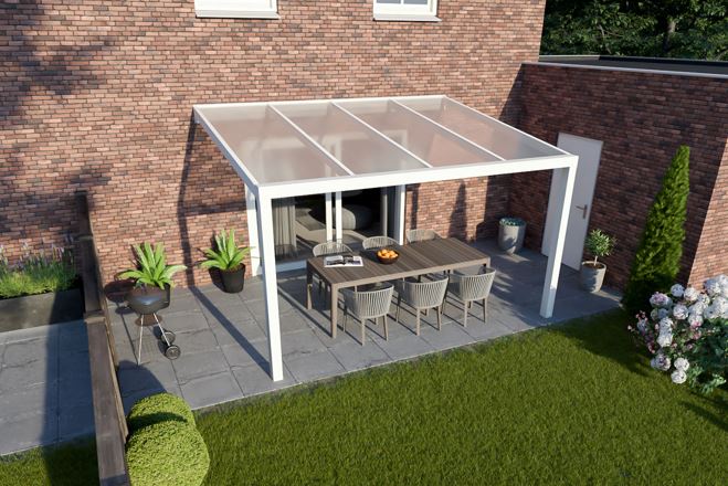 Greenline veranda 400x300 cm - polycarbonaat dak