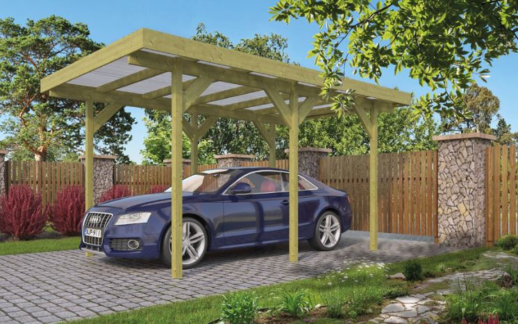 Actie carport 300x500 cm