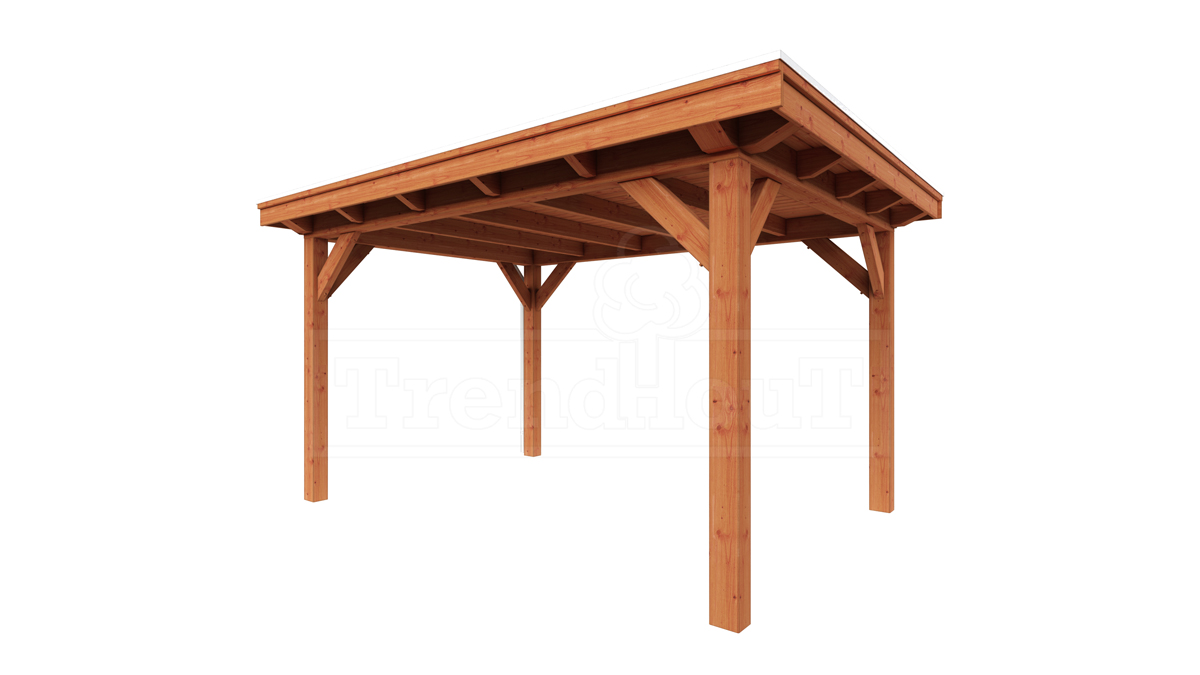 Buitenverblijf Florence 425x360 cm - Plat dak afbeelding