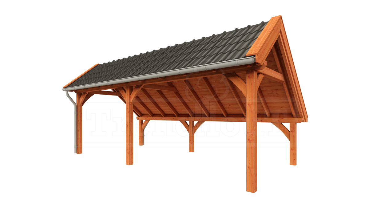 Kapschuur de Hoeve XL 700x380 cm afbeelding