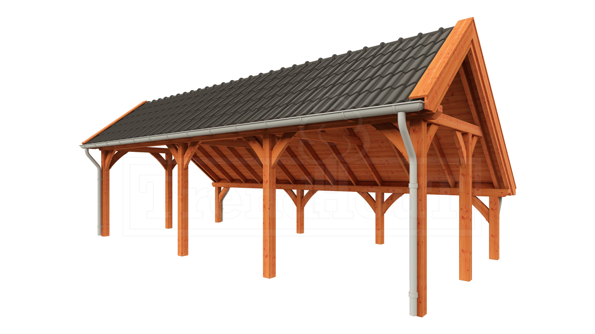 Kapschuur de Hoeve XL 885x440 cm afbeelding