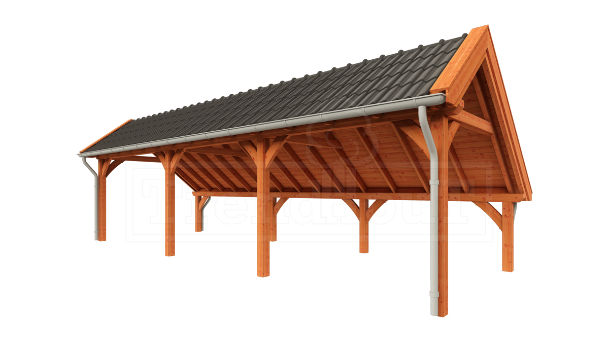 Kapschuur de Hoeve XL 990x380 cm afbeelding