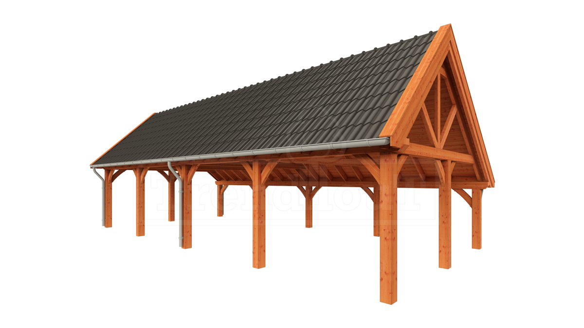 Kapschuur de Hofstee XXL 1250x595 cm afbeelding