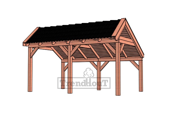 Kapschuur De Stee 500x360 cm Top Merken Winkel