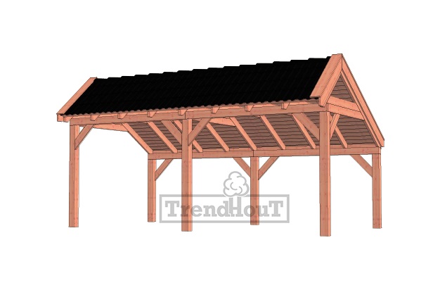 Kapschuur De Stee 600x360 cm Top Merken Winkel