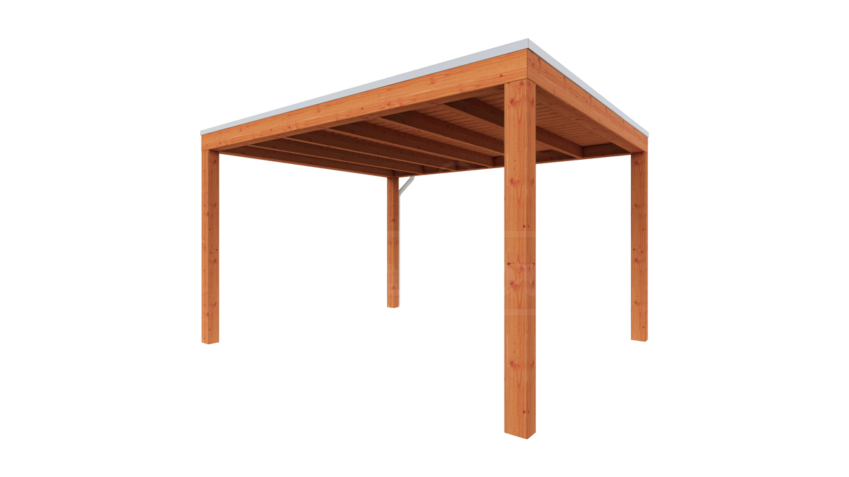 Overkapping Palermo 370x370 cm afbeelding