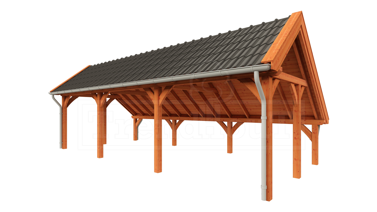 Kapschuur De Hoeve XL 926x440 cm afbeelding