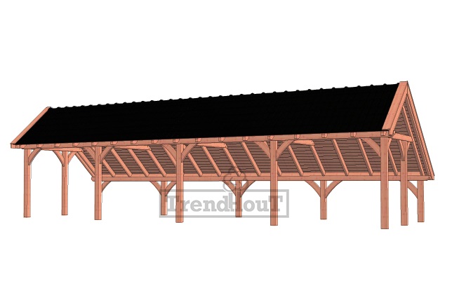 Kapschuur De Hoeve XL 1217x440 cm Top Merken Winkel