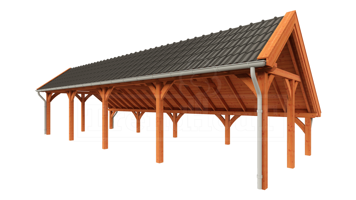 Kapschuur De Hoeve XL 1217x440 cm afbeelding
