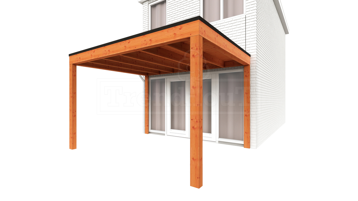 Aanbouwveranda Modena 370x365 cm afbeelding
