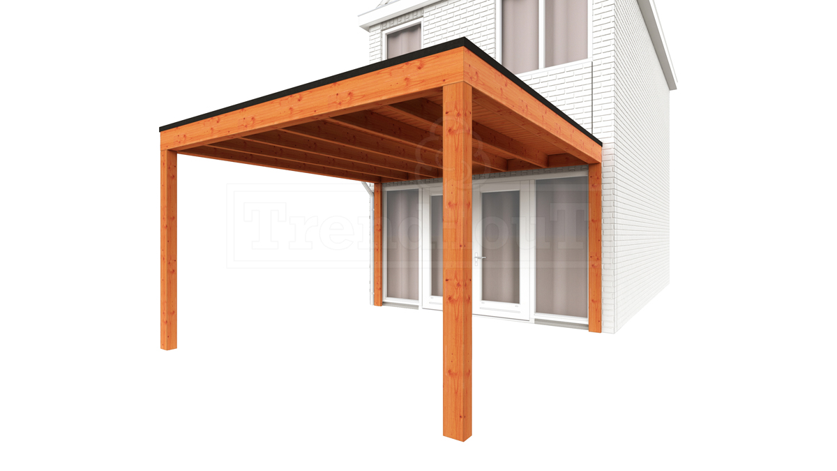 Aanbouwveranda Modena 370x485 cm afbeelding