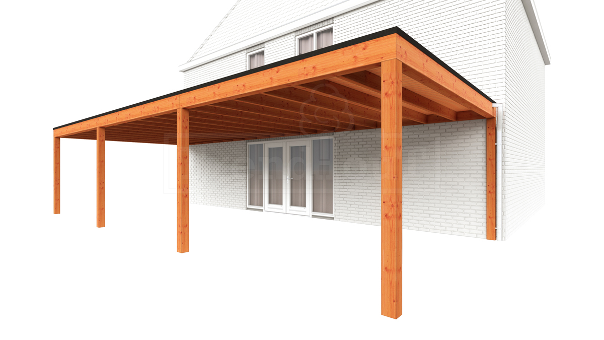 Aanbouwveranda Modena 1080x485 cm afbeelding