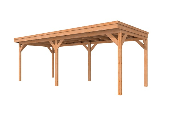 Douglasvision overkapping 700x300 cm - Bouwpakket afbeelding