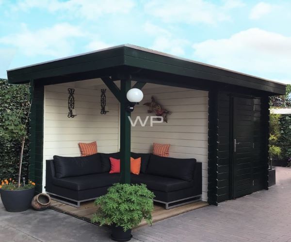 Blokhut/Tuinhuis Friesland 400x200 cm afbeelding