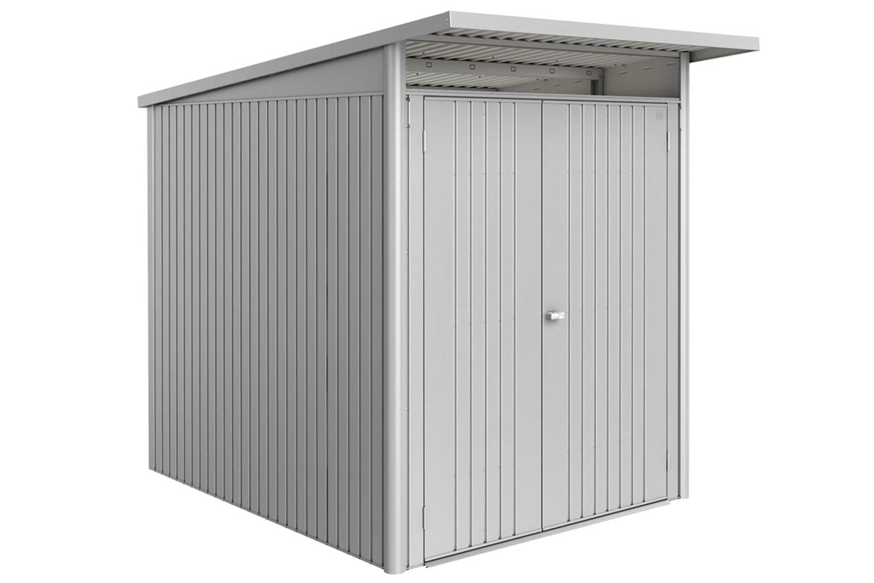 Metalen berging AvantGarde ECO A2 180x220x218 cm met dubbele deur afbeelding