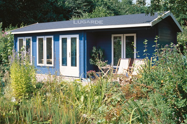 Lugarde Blokhut Bobbie B41 - 800x400 cm afbeelding