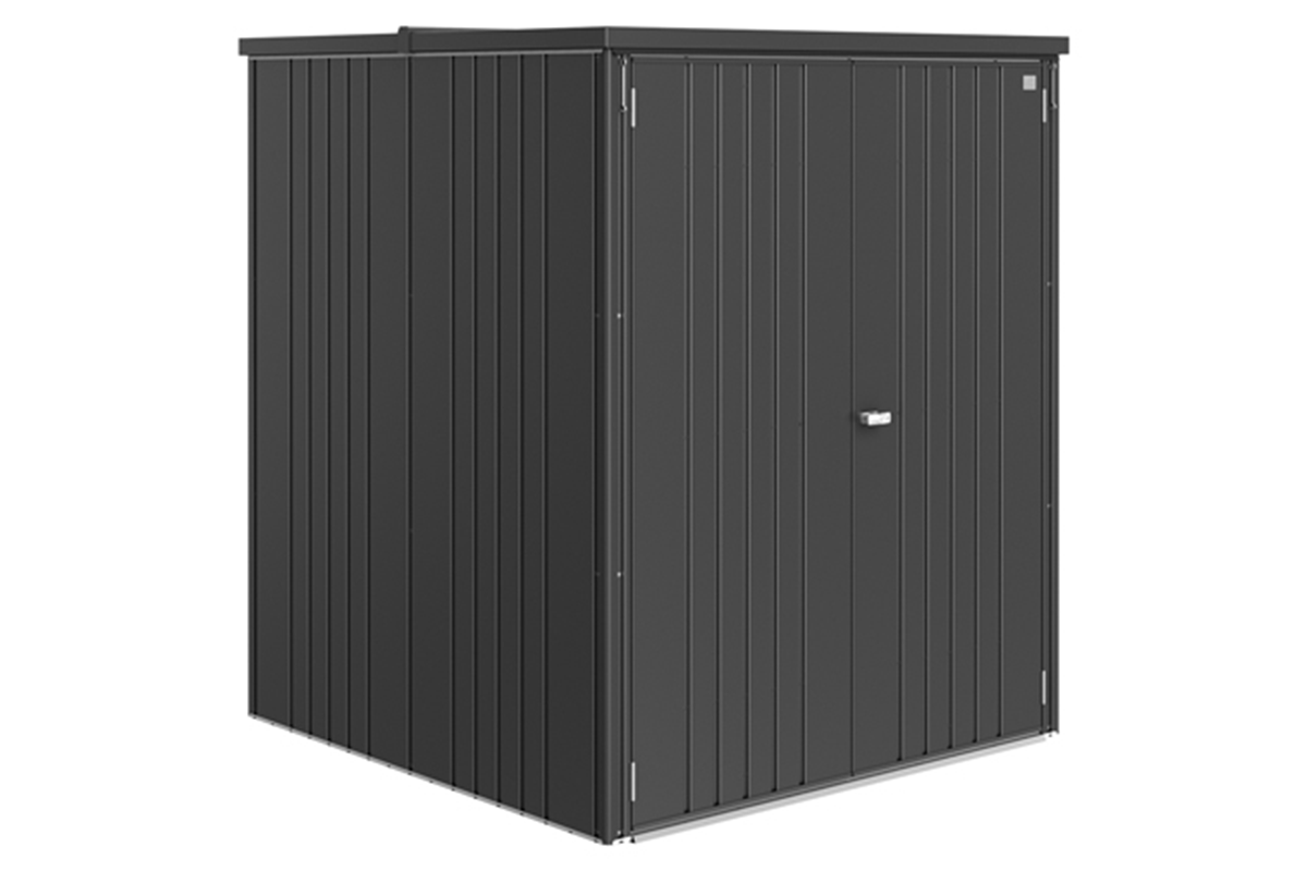 Biohort metalen tuinkast 150 LARGE donkergrijs 156x155x184 cm