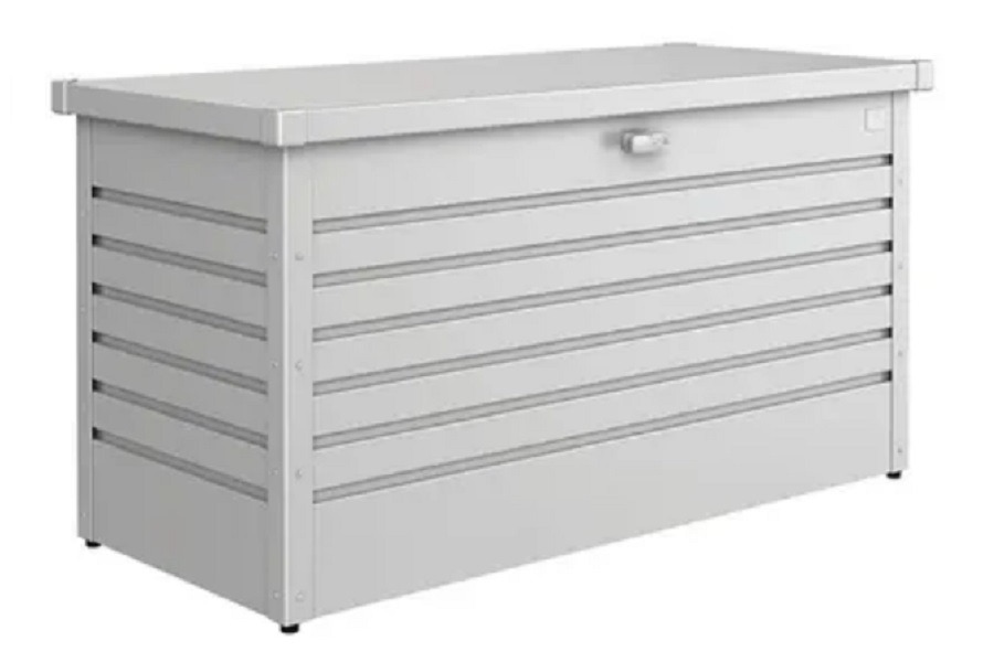 Biohort metalen Hobbybox zilver 134x62x71 cm