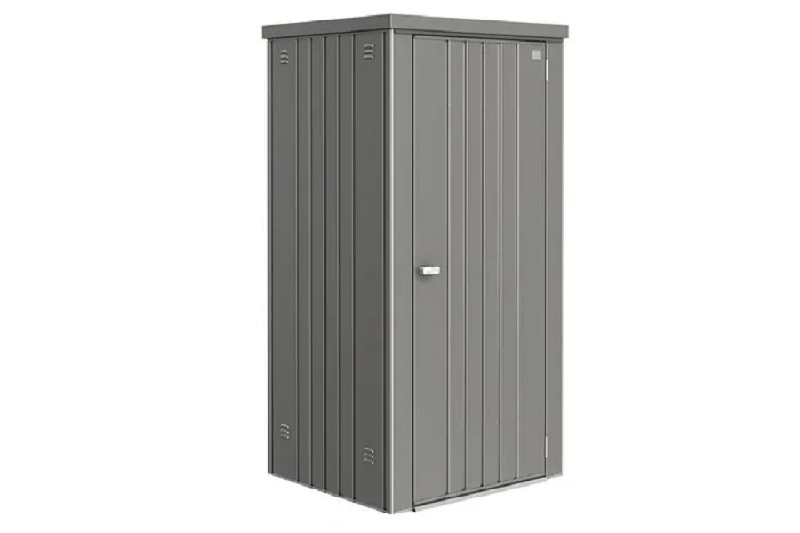 Biohort metalen tuinkast 90 kwartsgrijs 93x83x182,5 cm