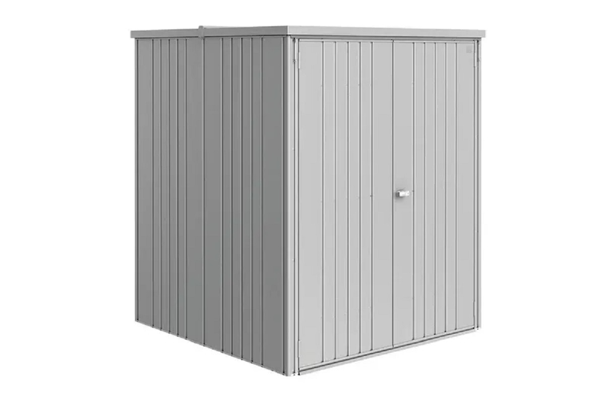 Biohort metalen tuinkast 150 LARGE zilver 156x155x184 cm