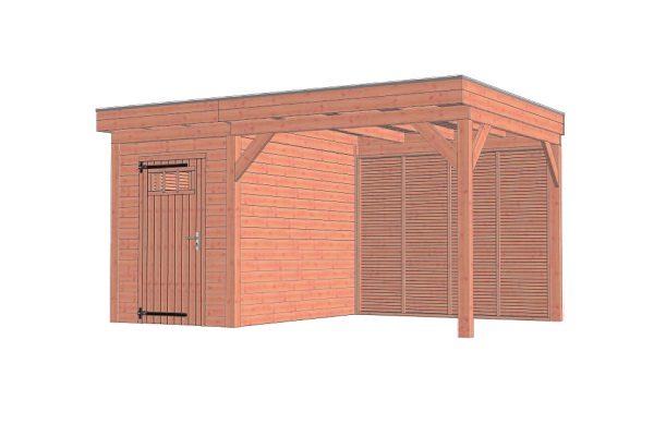 Buitenverblijf Casa 485x330 cm - Combinatie 1 afbeelding