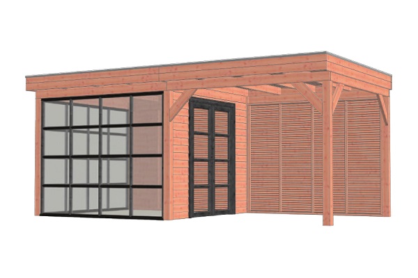 Buitenverblijf Casa 595x330 cm - Combinatie 1 afbeelding