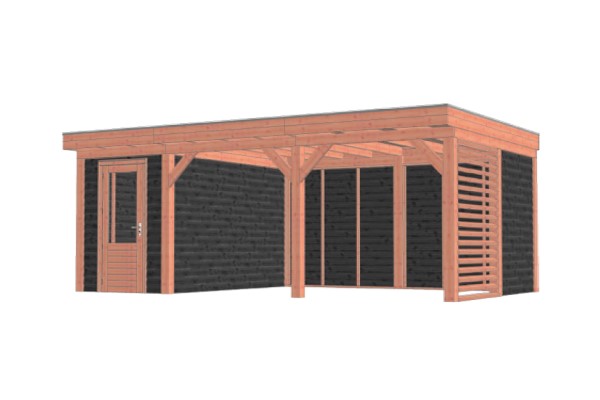 Buitenverblijf Mensa L 675x400 cm - Combinatie 1 afbeelding