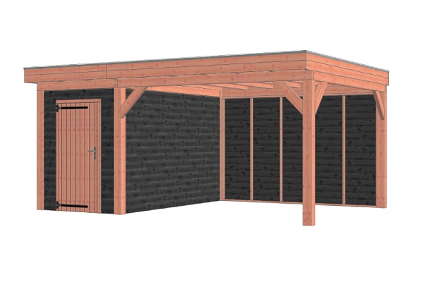 Buitenverblijf Refter XL 555x400 cm - Combinatie 1 afbeelding