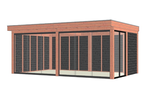Buitenverblijf Refter XL 600x400 cm - Combinatie 1 afbeelding