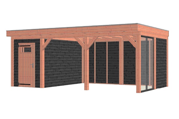 Buitenverblijf Refter XL 675x400 cm - Combinatie 1 afbeelding