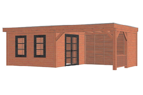Buitenverblijf Refter XL 730x400 cm - Combinatie 1 afbeelding
