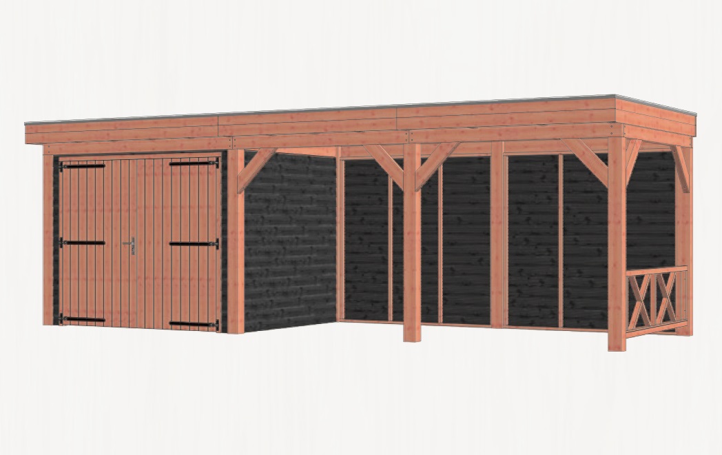 Buitenverblijf Refter XL 785x285 cm - Combinatie 1 afbeelding