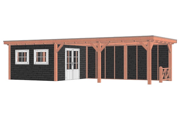 Buitenverblijf Siena 1000x415 cm - Combinatie 1 afbeelding