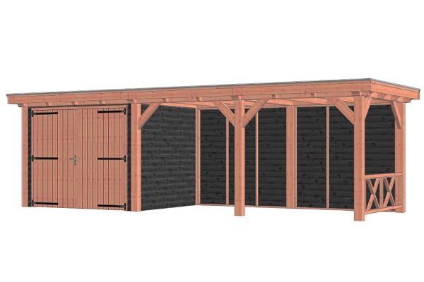 Buitenverblijf Siena 825x300 cm - Combinatie 1 afbeelding