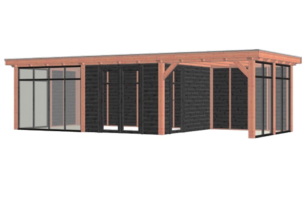 Buitenverblijf Siena 930x415 cm - Combinatie 1 afbeelding