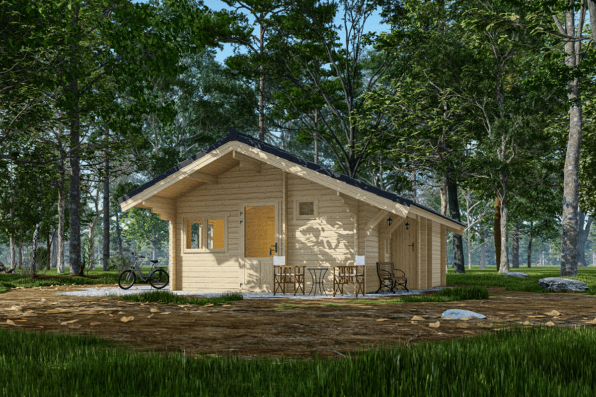 Trekkershut Comfort 572x608 cm