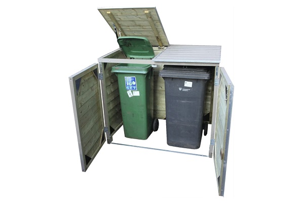 Lutrabox Containerberging dubbel 150x90x122 cm