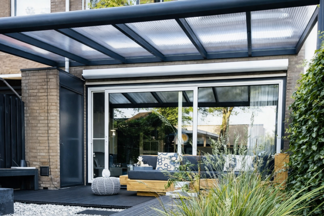 Aluminium veranda