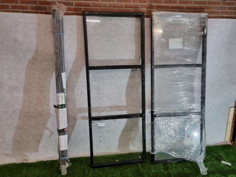 Steellook pui van douglashout – compleet met kader (paneelmaat 216 x 81,5 cm) - SALE25064 Steellook pui van douglashout – compleet met kader (paneelmaat 216 x 81,5 cm) - SALE25064