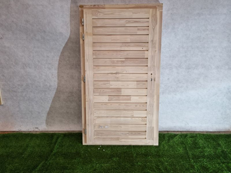 Enkele dichte deur, onbehandeld – linksopendraaiend (202,5 x 114 cm) - SALE25068 Enkele dichte deur, onbehandeld – linksopendraaiend (202,5 x 114 cm) - SALE25068
