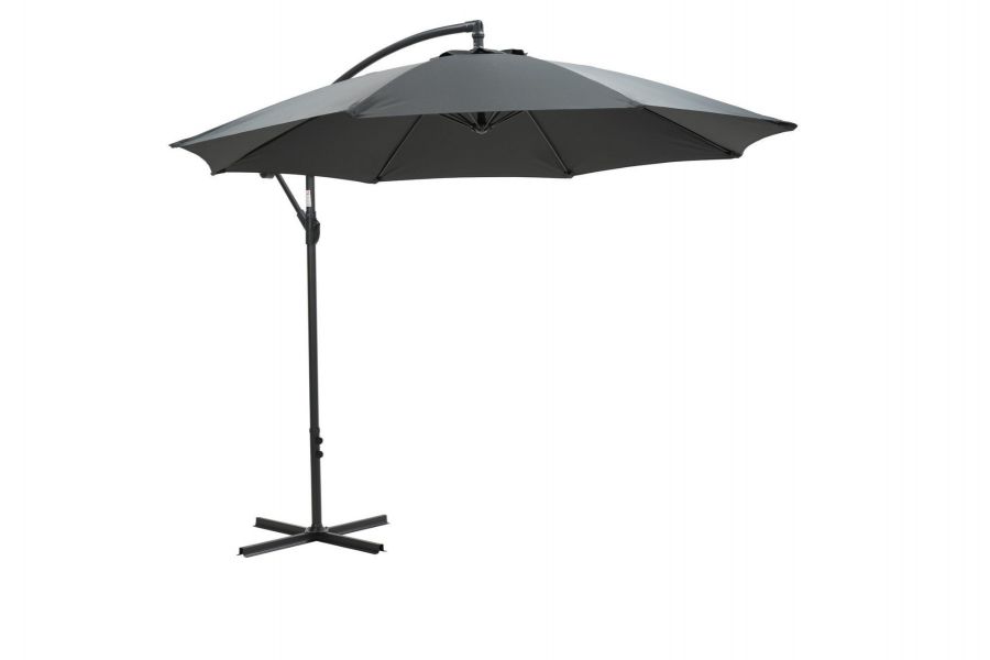 Athene parasol - Ø300 cm - carbon black - dark grey Athene parasol - Ø300 cm - carbon black - dark grey