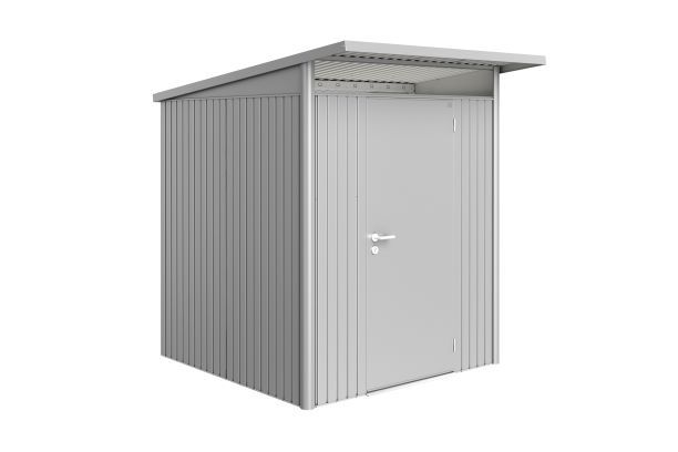 Biohort Metalen Berging AvantGarde A1 180x180x218 cm zilver met enkele deur Biohort Metalen Berging AvantGarde A1 180x180x218 cm zilver met enkele deur
