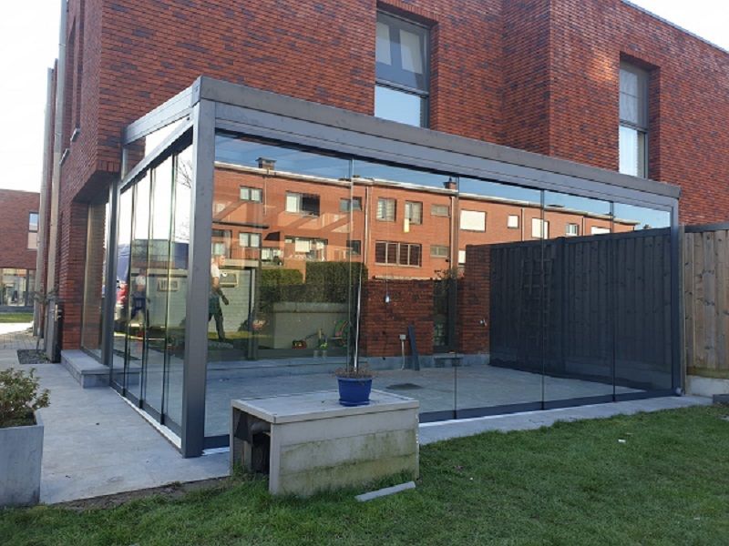 Verasol profiline aluminium veranda 575x300 cm - Antwerpen Verasol profiline aluminium veranda 575x300 cm - Antwerpen