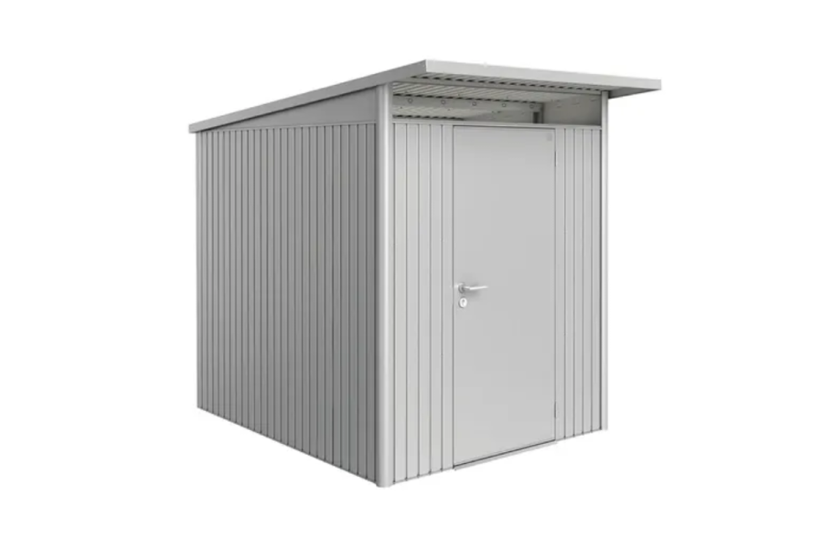 Biohort AvantGarde A2 metalen berging 180x220x218 cm zilver met enkele deur Biohort AvantGarde A2 metalen berging 180x220x218 cm zilver met enkele deur