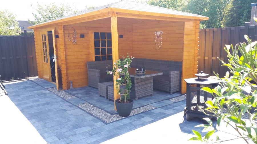 Interflex Blokhut 3030Z 576x300 cm - Vlaardingen Interflex Blokhut 3030Z 576x300 cm - Vlaardingen