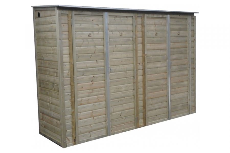 Hoge tuinkast 305x118x180 cm Hoge tuinkast 305x118x180 cm