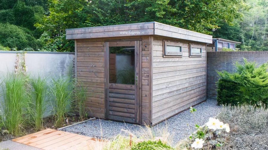 Lugarde PR8 Tuinhuis 420x240 cm 44 mm vurenhout blank Lugarde PR8 Tuinhuis 420x240 cm 44 mm vurenhout blank