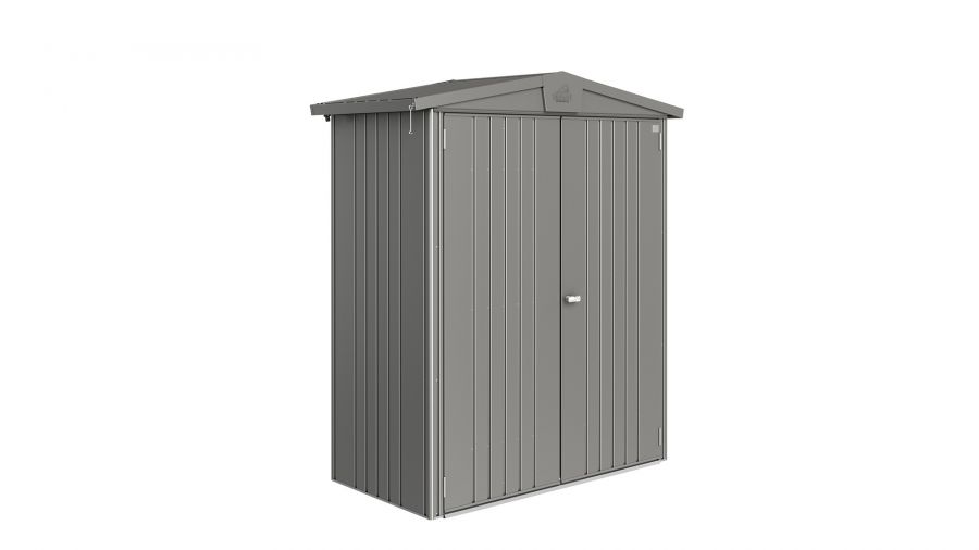 Biohort Europa 1 metalen berging 172x84x196 cm kwartsgrijs Biohort Europa 1 metalen berging 172x84x196 cm kwartsgrijs
